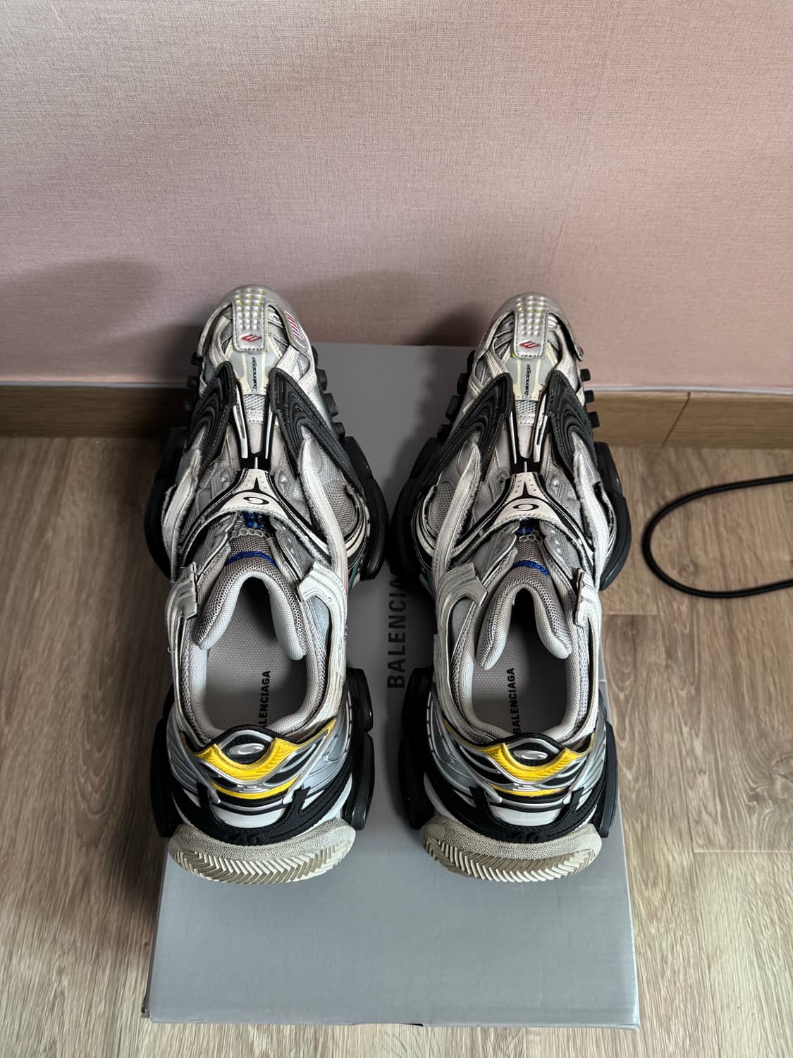 발렌시아가 렙타일 스니커즈 멀티컬러 상품이미지2