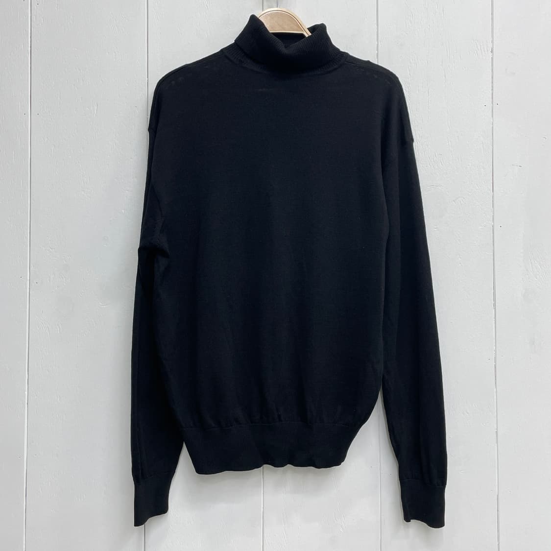 입생로랑 빈티지 터틀넥 니트 블랙 상품이미지3