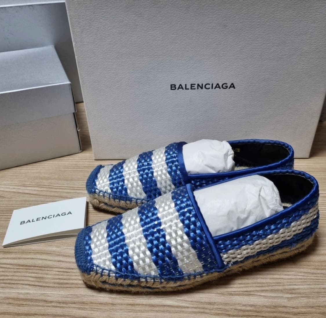 BALENCIAGA 발렌시아가 라피아 에스파듀 35 (225) 상품이미지2