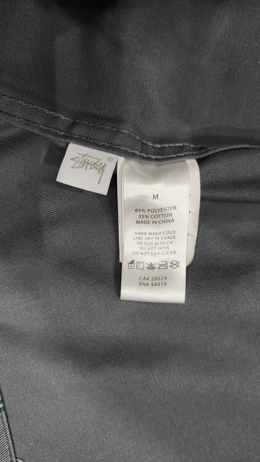 STUSSY 스투시 포켓 워크 집업 자켓 워크 집업 셔츠 M 상품이미지9