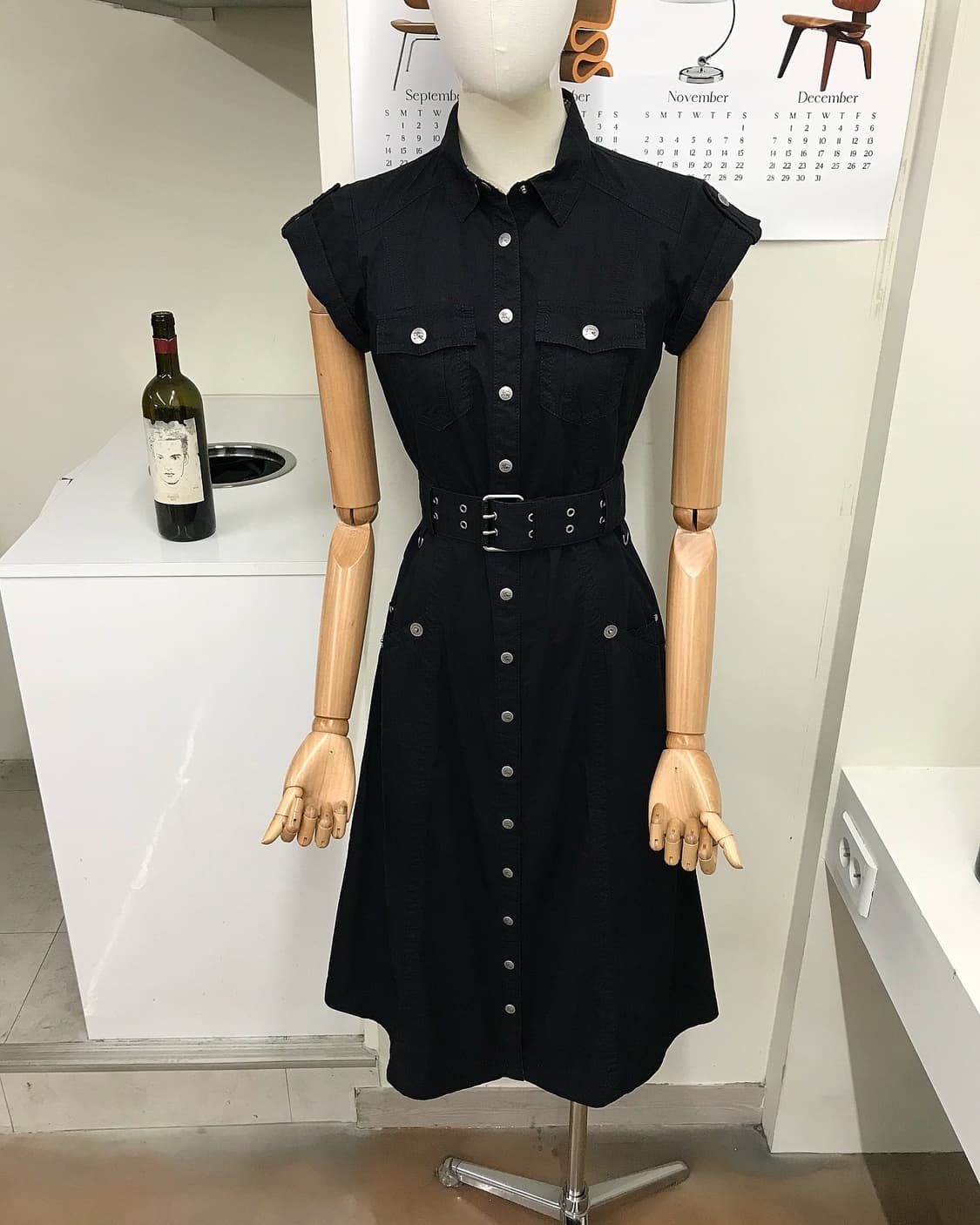 버버리 백로고 은장 벨트 원피스 상품이미지8