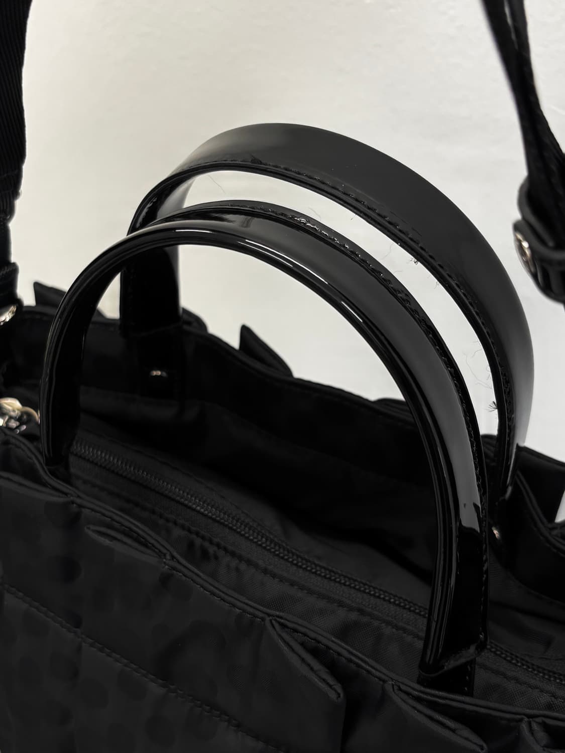 Y’SACCS 요지야마모토 도트 토트백 숄더백 상품이미지6