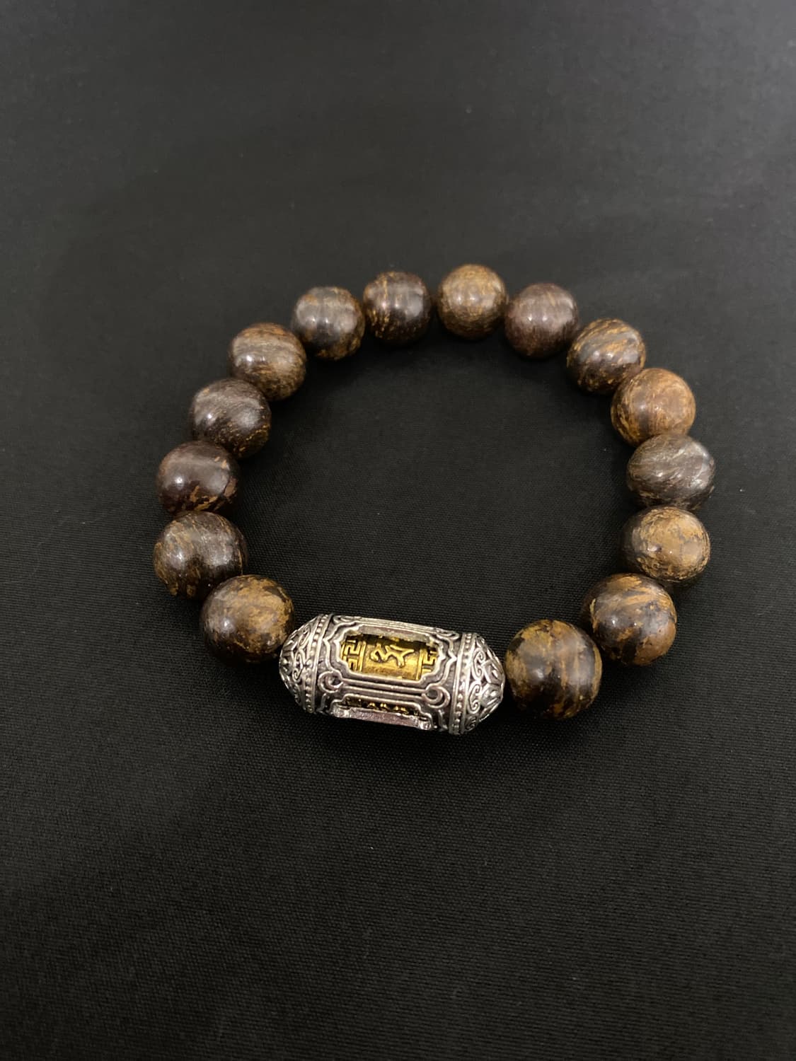 브론자이트 스톤 원석 팔찌 12mm 상품이미지1