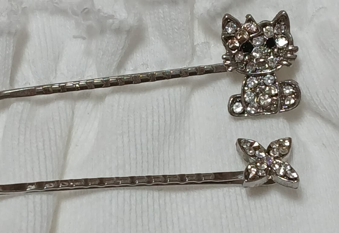 (뒤에도 있어요)빈티지 갸루 실삔 판매합니다!! 상품이미지3