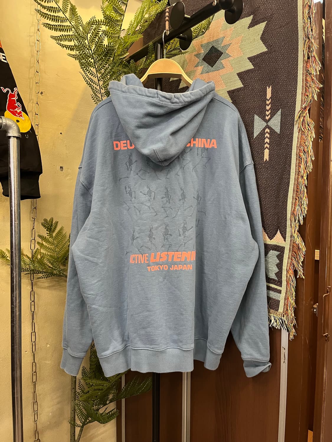 데우스 엑스 마키나 액티브 리스닝 빈티지 후드티 #csz675 상품이미지2