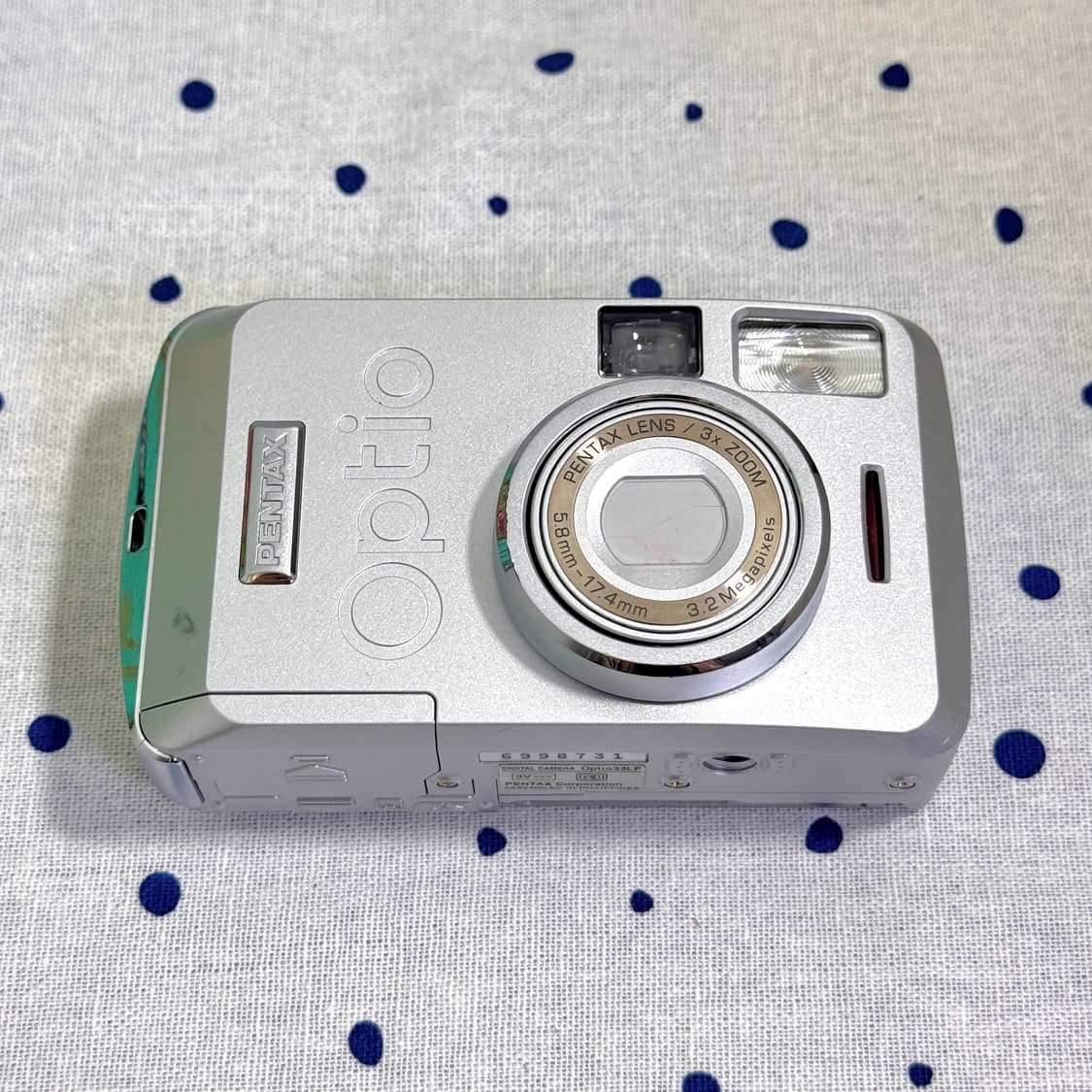 펜탁스 옵티오33LF 실버 빈티지디카 상품이미지8