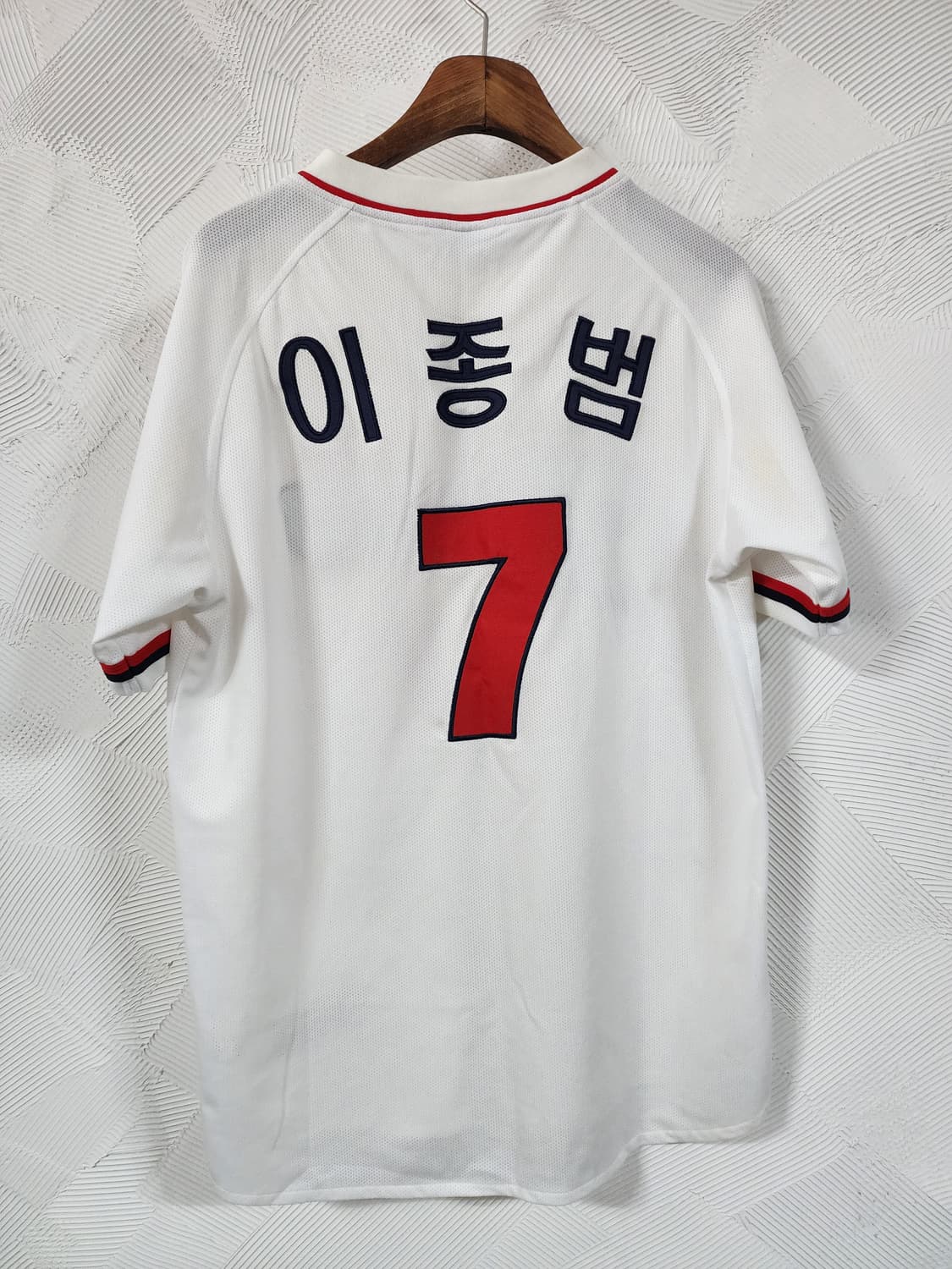 기아 타이거즈 7번 야구 유니폼 화이트 상품이미지2