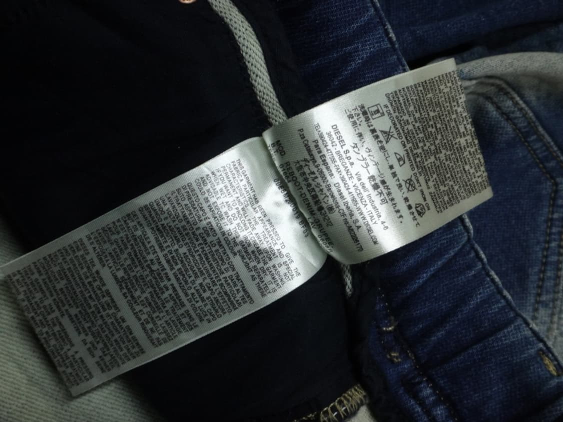 (33-34) 디젤 밴딩 슬림 스키니 sweat 데님팬츠 상품이미지10