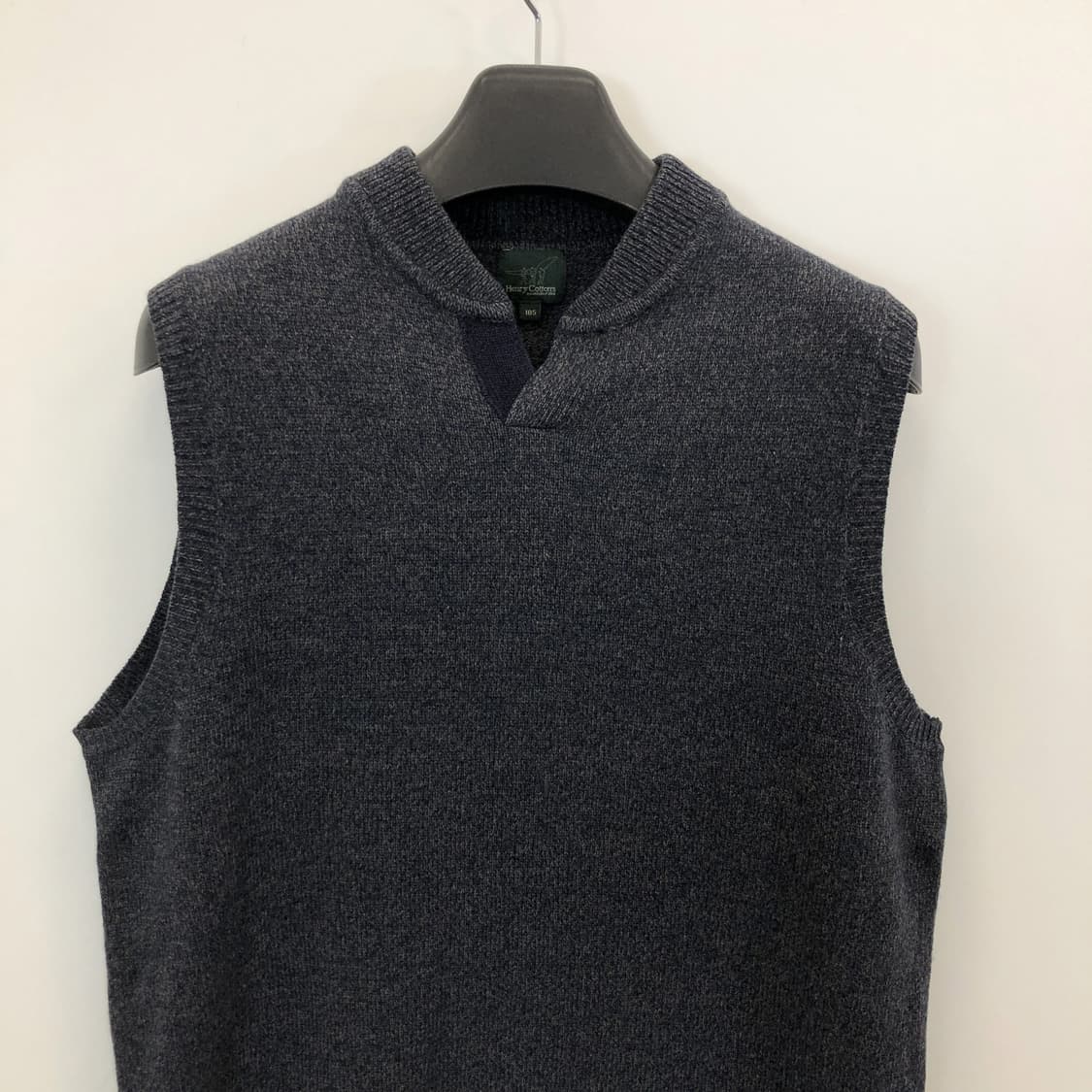 헨리코튼 울 100% 니트베스트 100 사이즈  상품이미지3