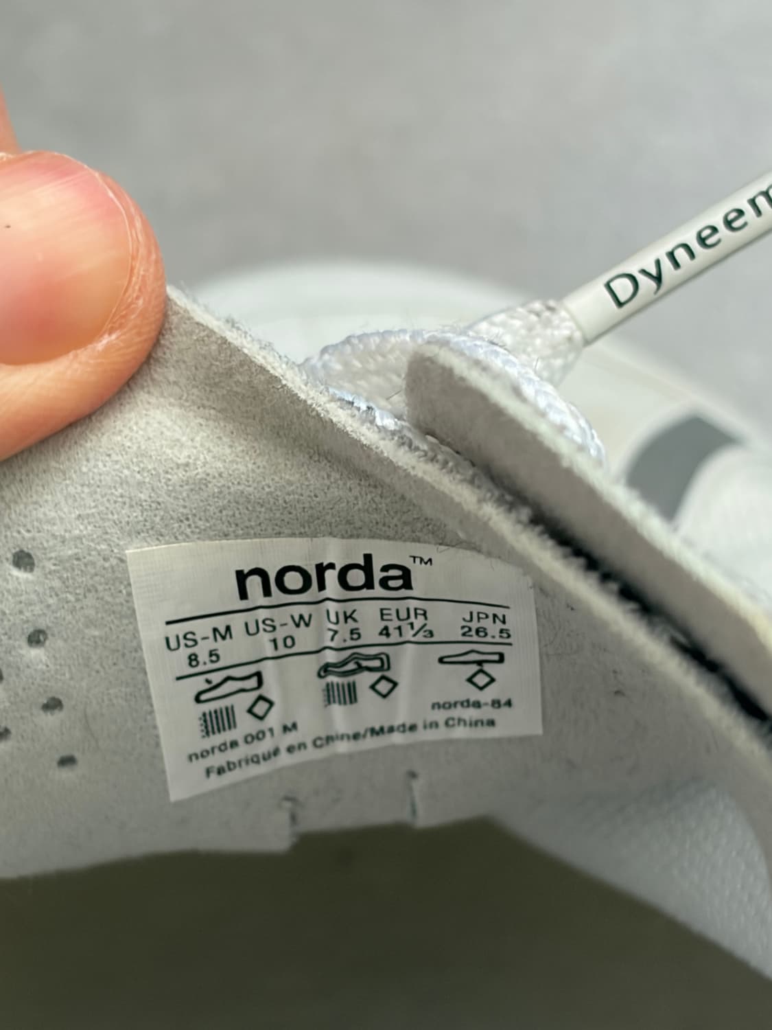 norda 노다 001 화이트 상품이미지8