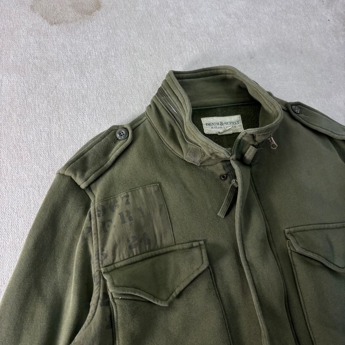 100 폴로랄프로렌 데님앤서플라이 성조기 필드 야상자켓 상품이미지6