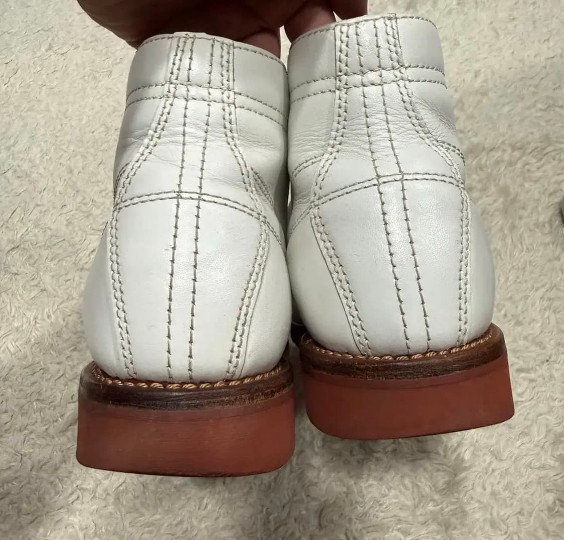 치페와 화이트 몽키부츠 9.5EE(275) 상품이미지4