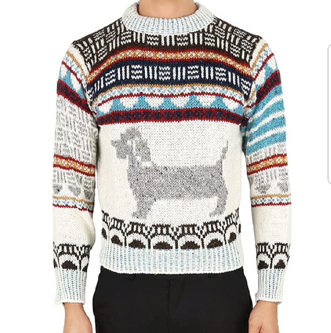 톰브라운 강아지 울 니트 상품이미지1