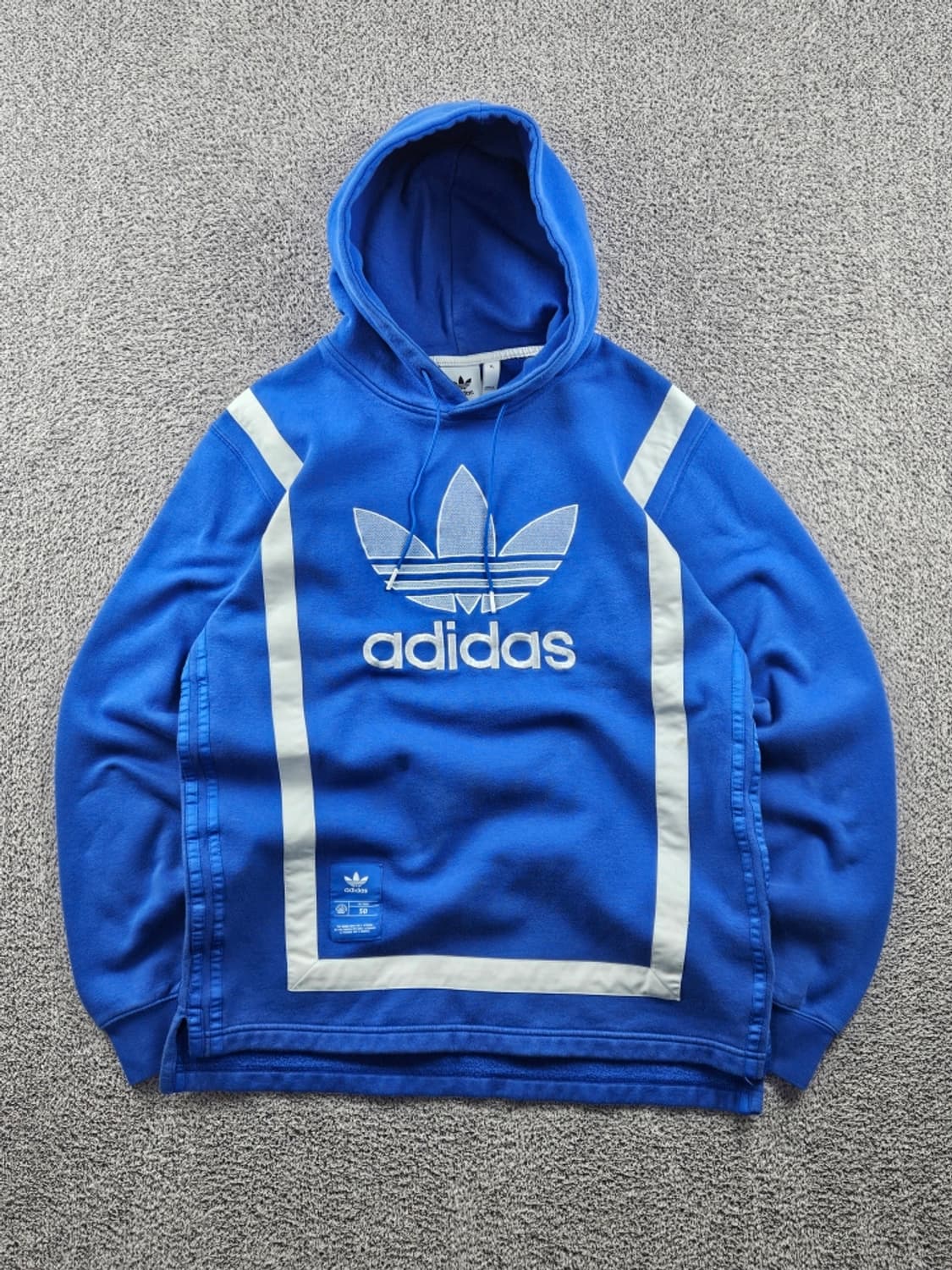 아디다스 오리지널스 웜업 스웻 후드 티셔츠 ( XL ) / 10946 상품이미지1