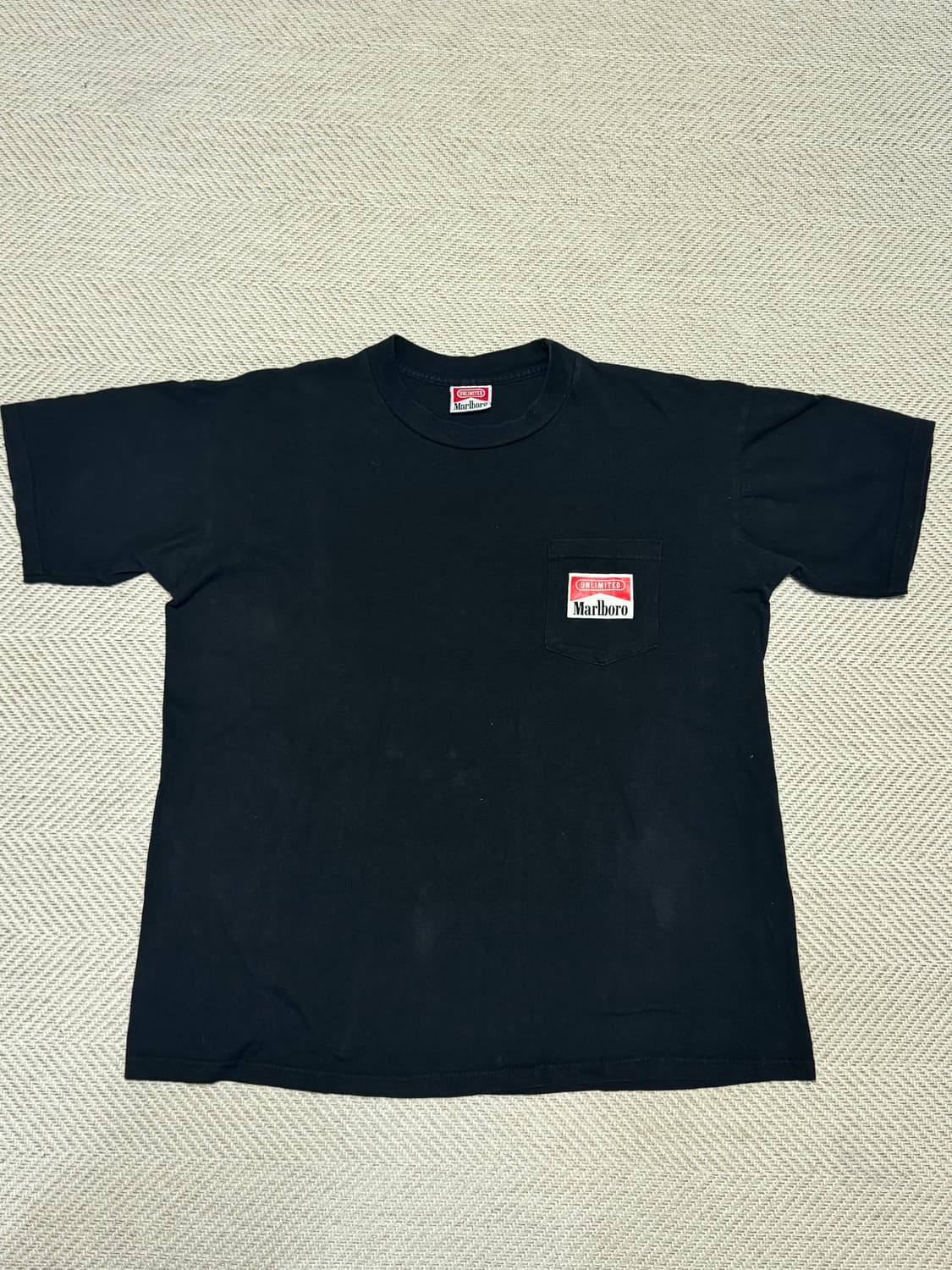 (XL) 90s 빈티지 말보로 언리미티드 반팔 티셔츠 상품이미지4