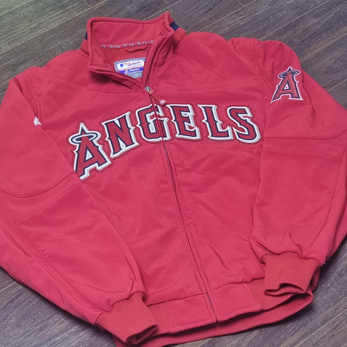 마제스틱 LA 에인절스 올드스쿨 바시티 자켓 점퍼 유니폼 M 상품이미지1