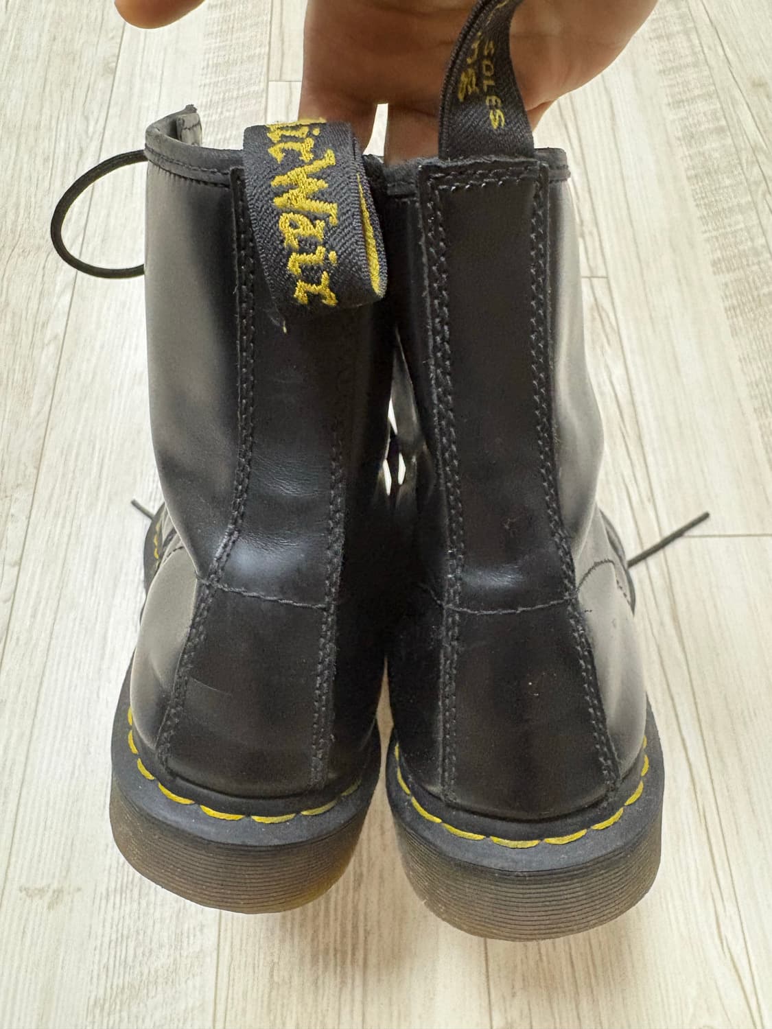 닥터마틴 1460 스무스 블랙 280 상품이미지5