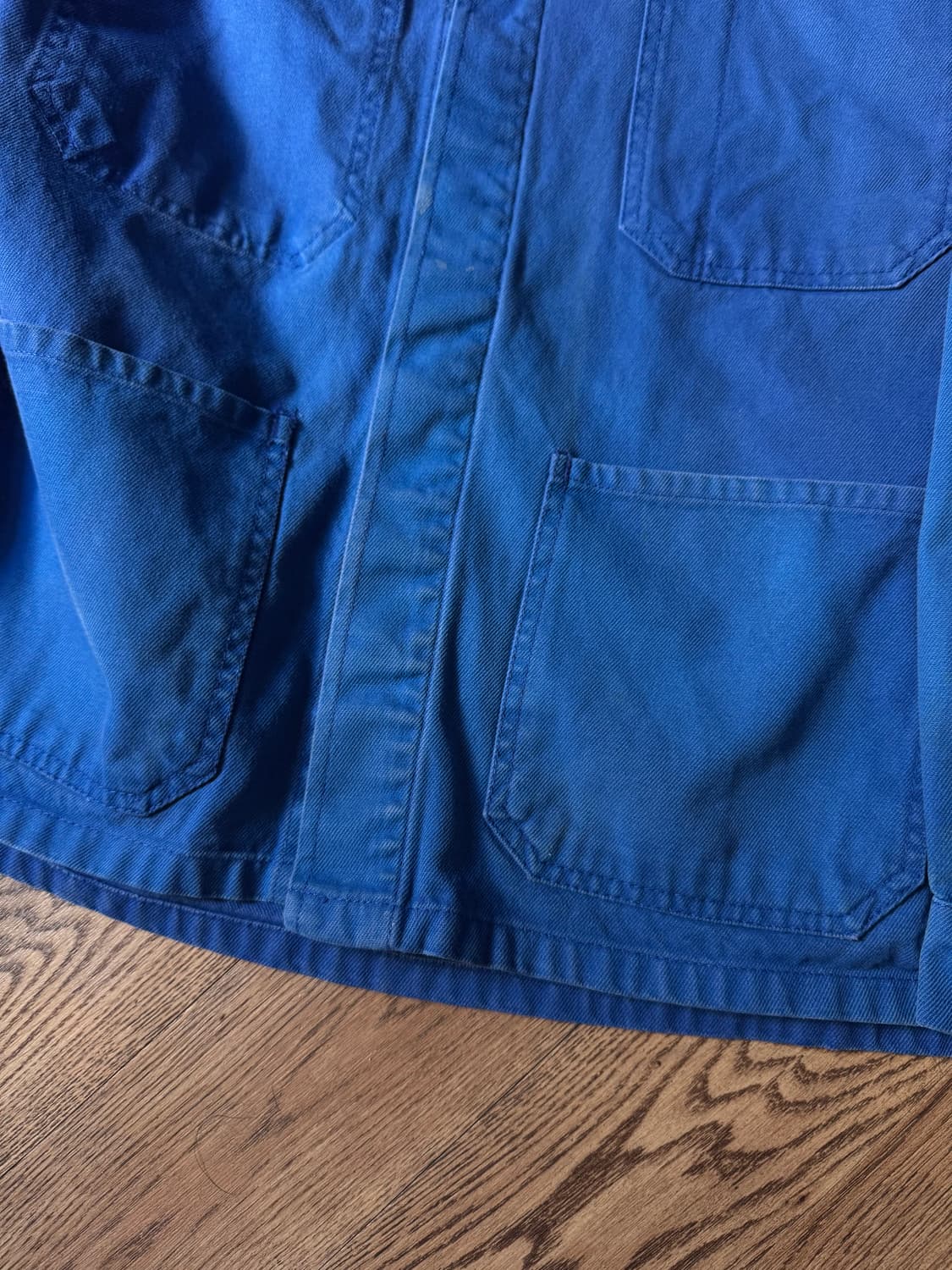 [L]90's 빈티지 잉크블루 프렌치 워크자켓 상품이미지4