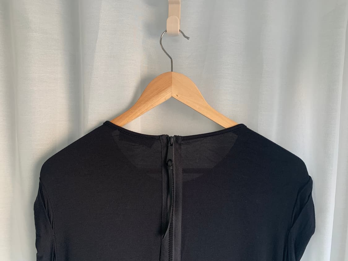 Diesel Black Draped T-Shirt 상품이미지3
