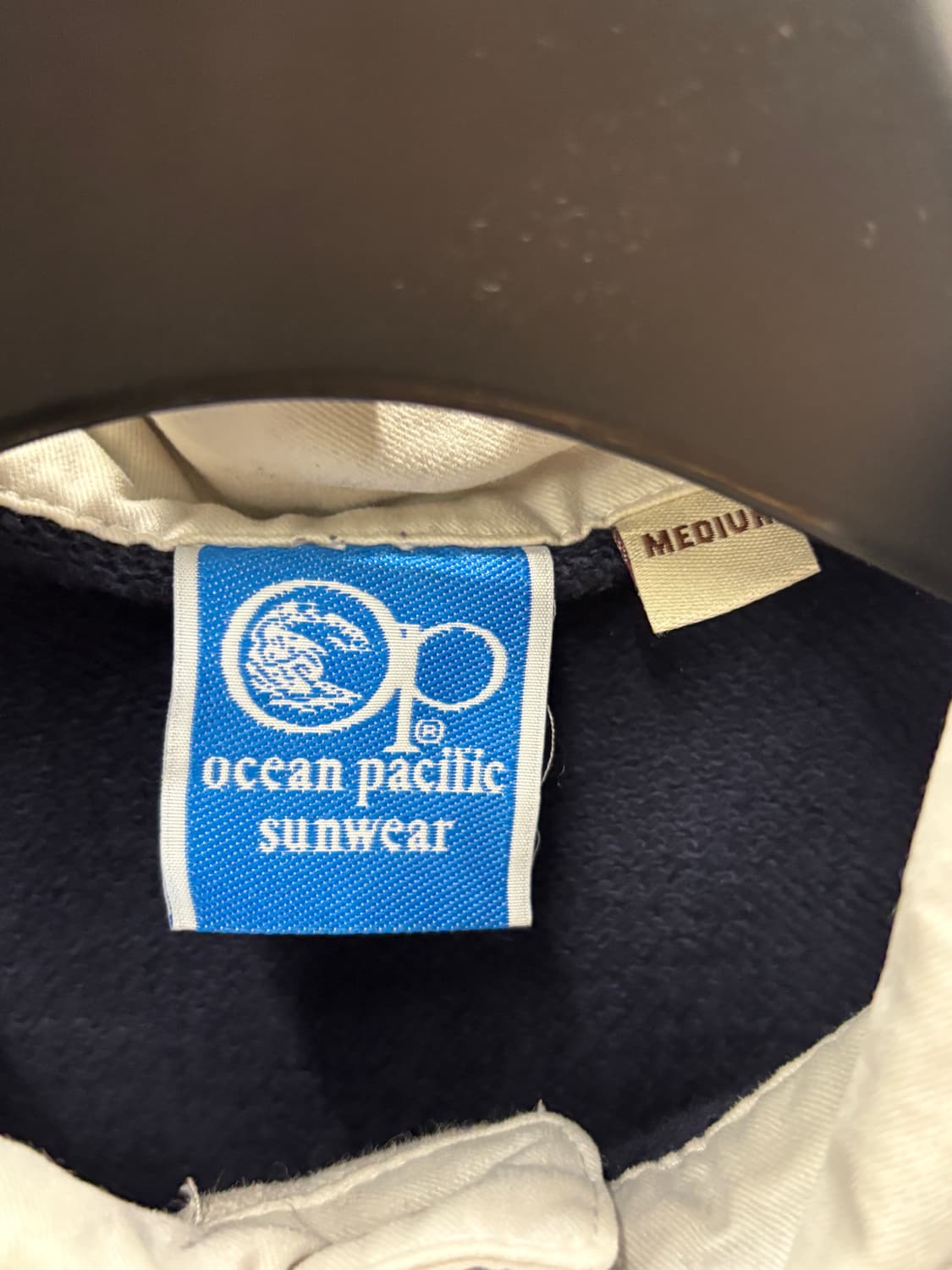 오션퍼시픽 네이비 맨투맨 M 상품이미지4