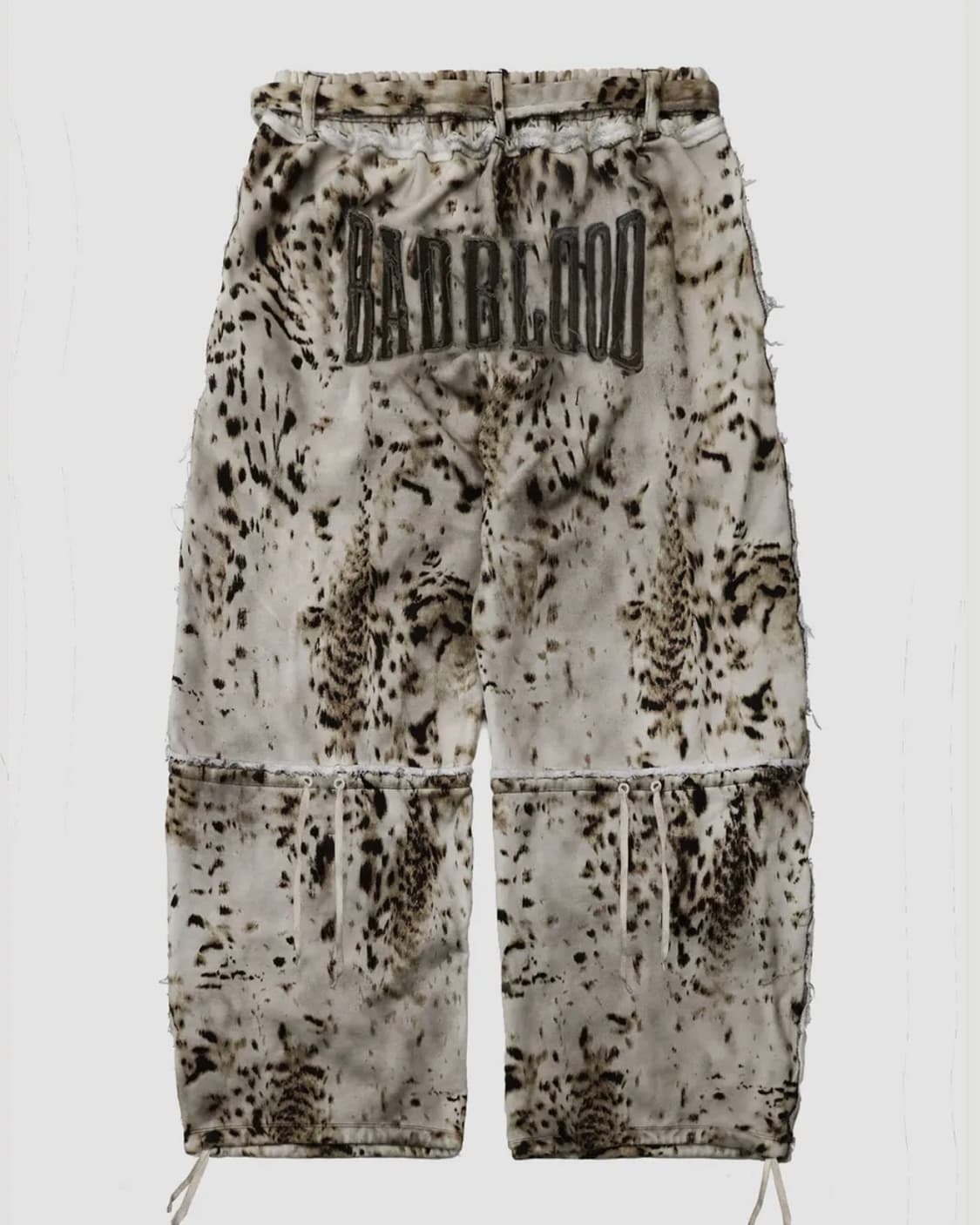 배드블러드 로 엣지 컨벡스 조거 -오일 레오파드 상품이미지4