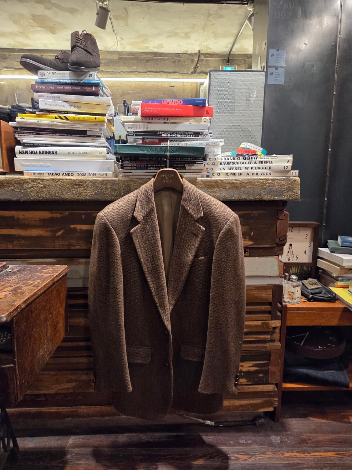 미국 유니온 메이드 브룩스 브라더스 트위드자켓  상품이미지1