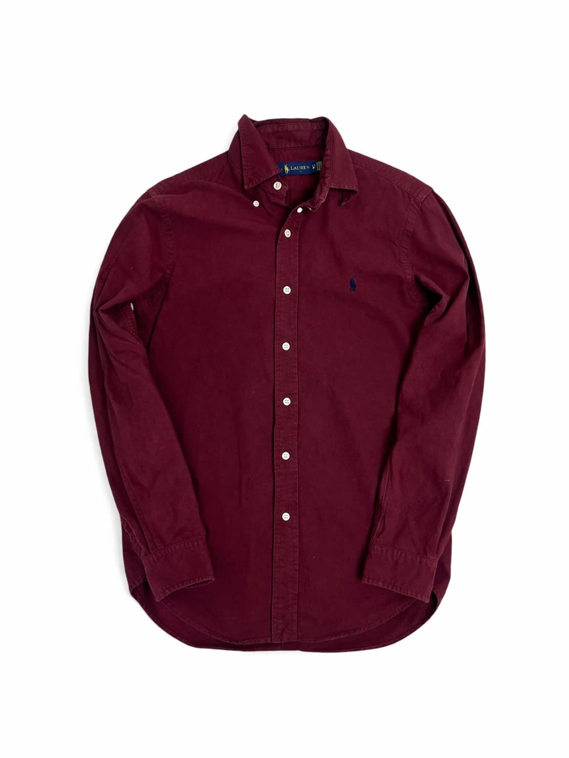 Polo Ralph Lauren 버건디 코튼 셔츠 상품이미지1