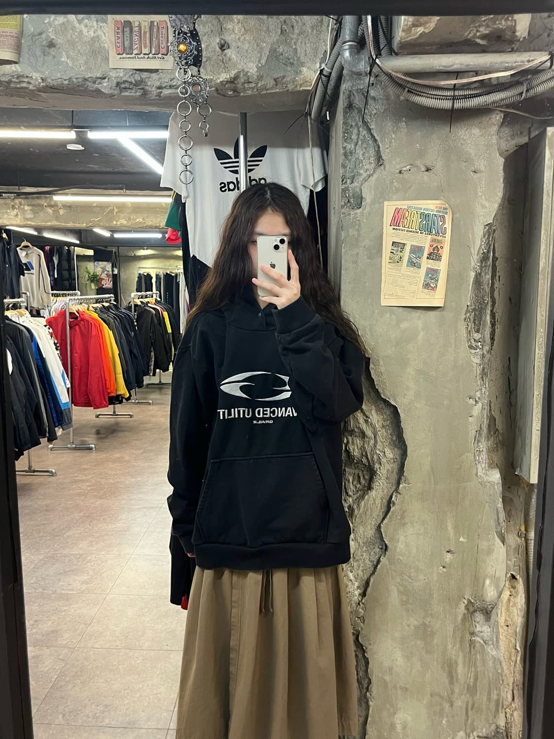 그레일즈 후드티 블랙  #csz2059 상품이미지2