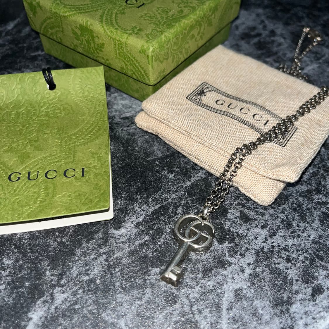 [Gucci]구찌 더블G 키 목걸이 상품이미지4