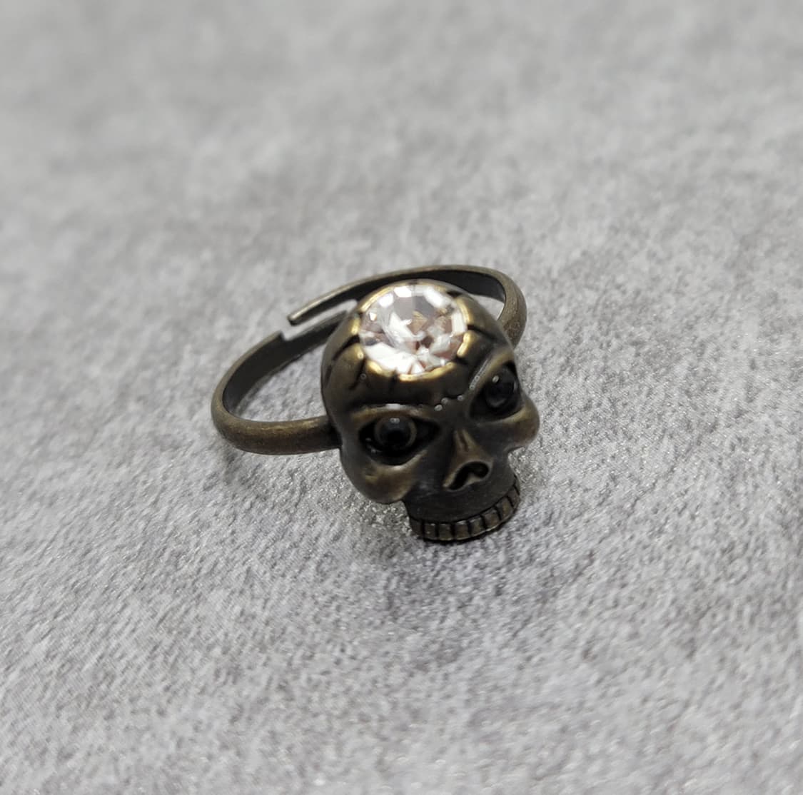빈티지 스컬 해골반지 상품이미지1