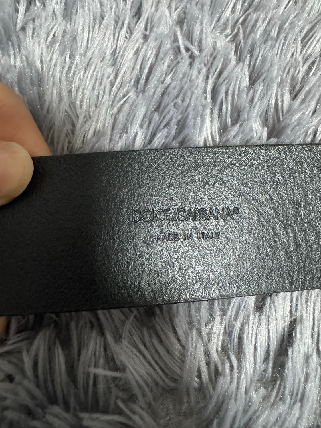 돌체앤가바나 이중도금 로고 벨트 상품이미지4