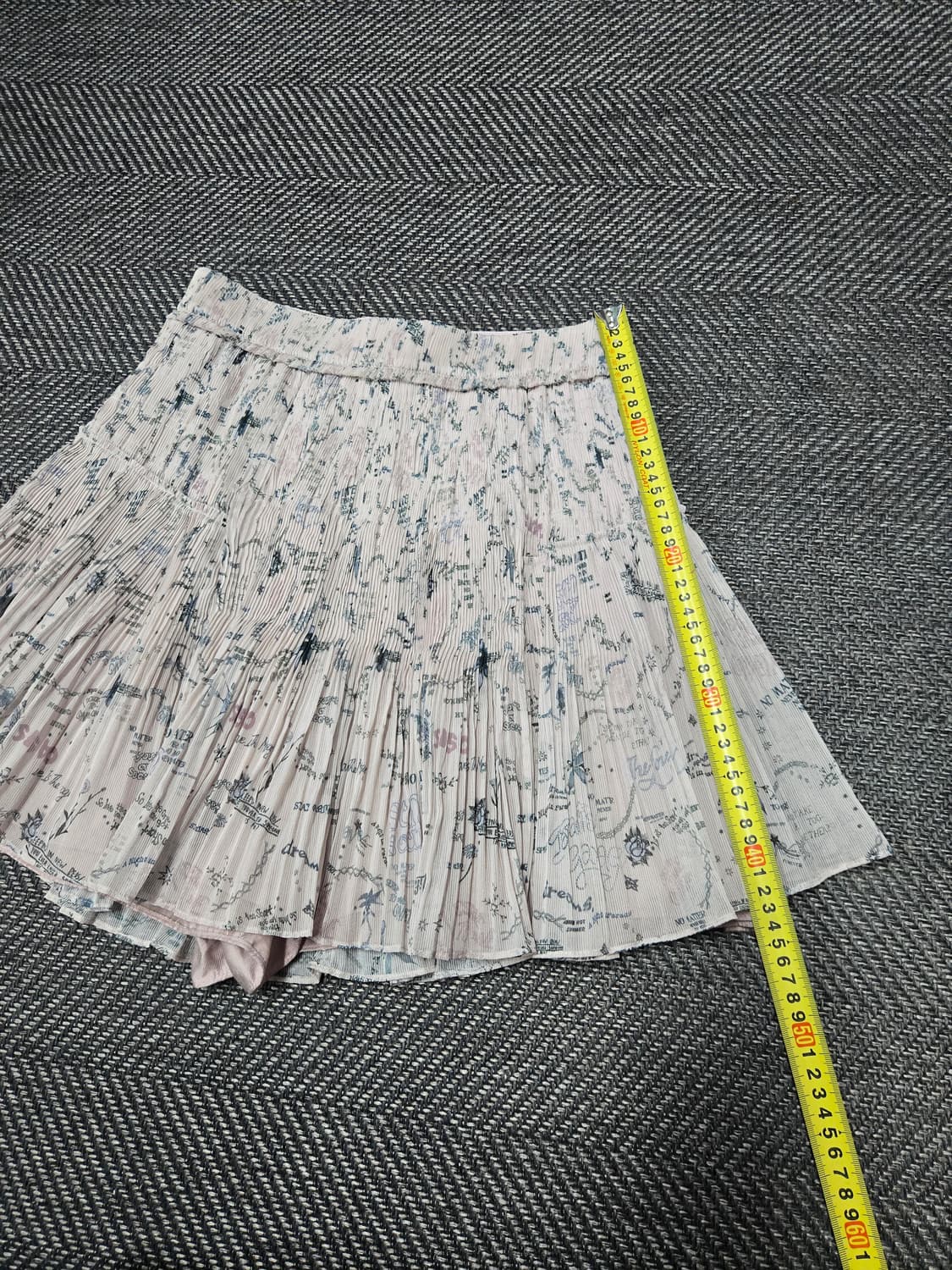 한섬 SYSTEM 시스템 RE-EDITION 플리츠 미니 스커트 상품이미지7