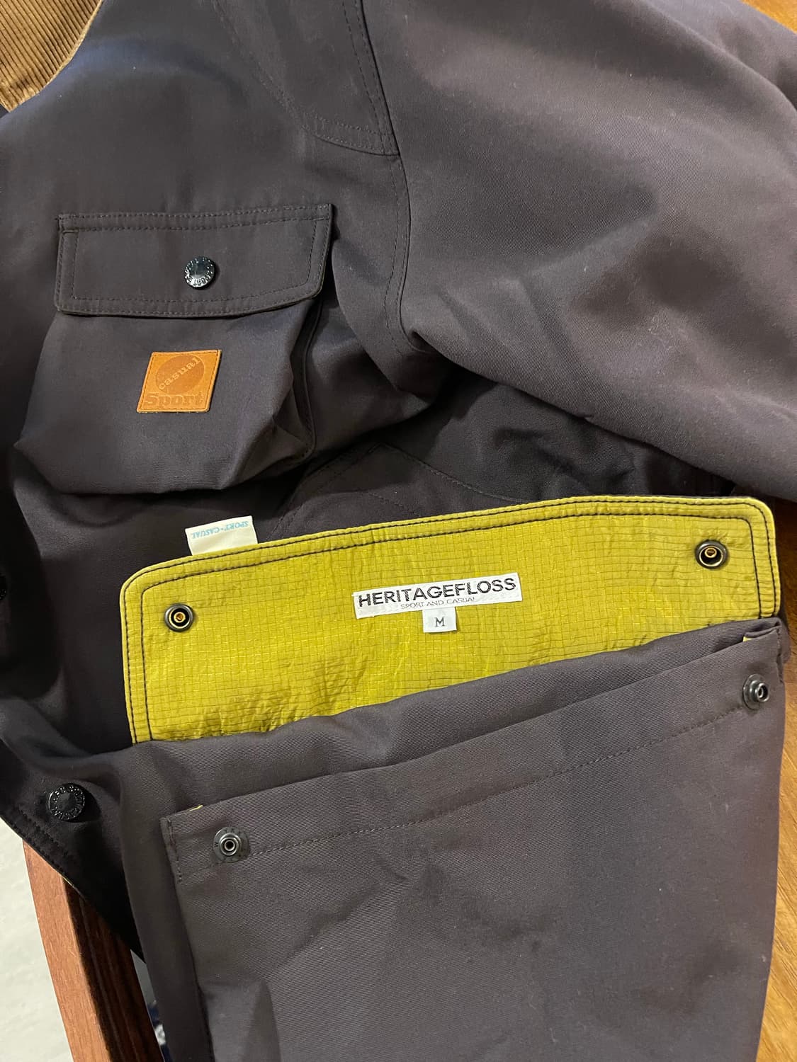 헤리티지플로스 22ss 리버서블 헌팅자켓 상품이미지5