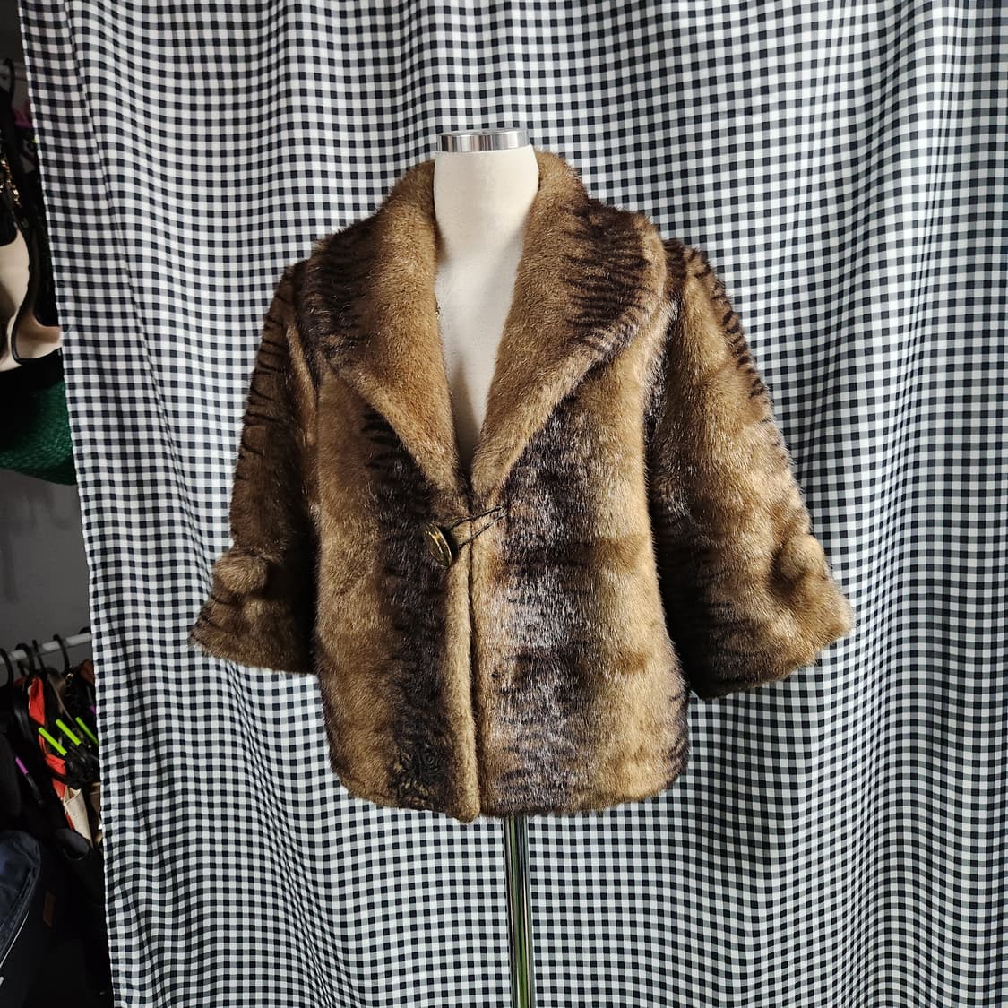 빈티지 브라운 퍼 자켓 / 클래식 무드 상품이미지8