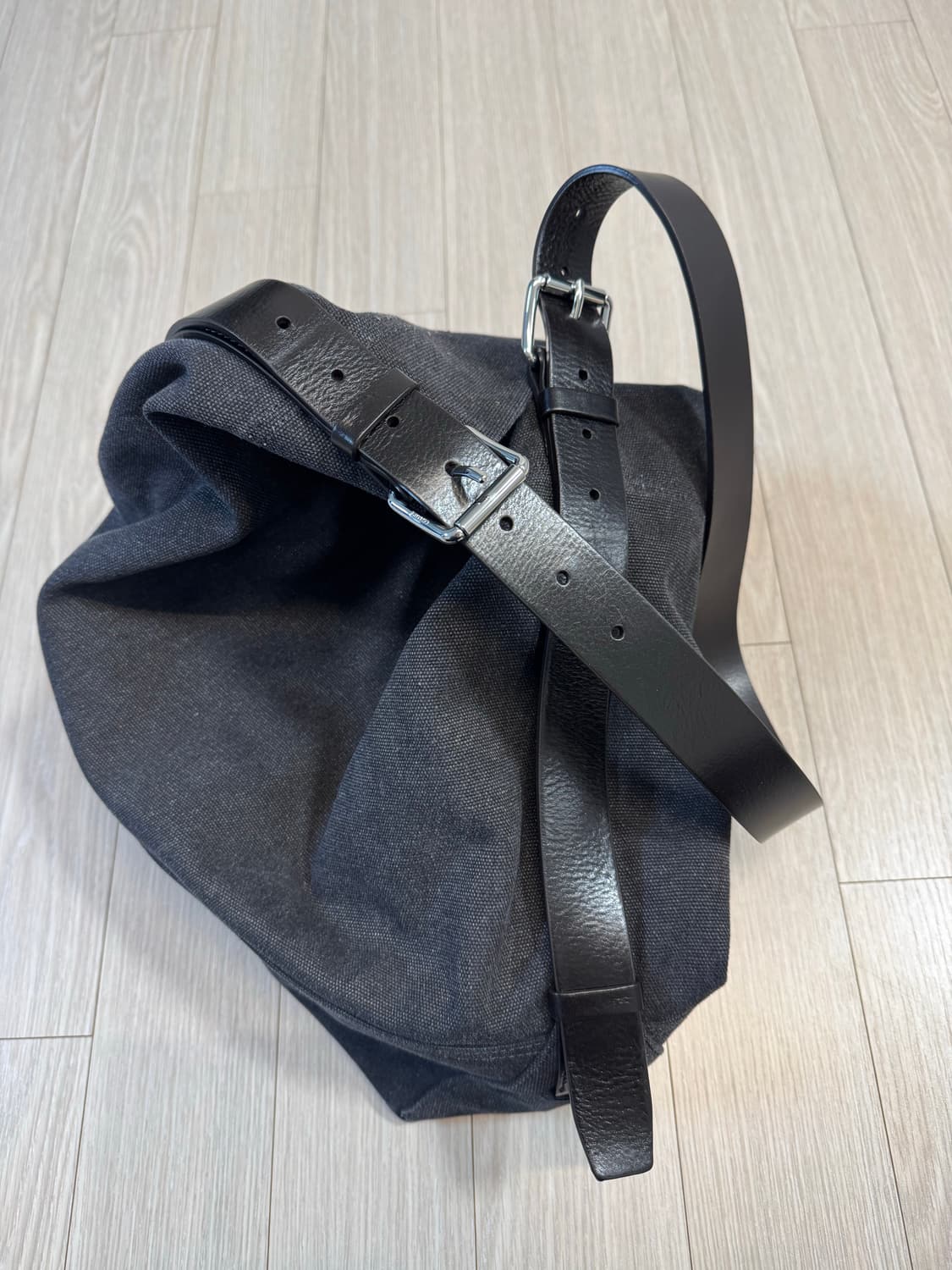 26SS 르메르 벨티드 캔버스 토트백 상품이미지5