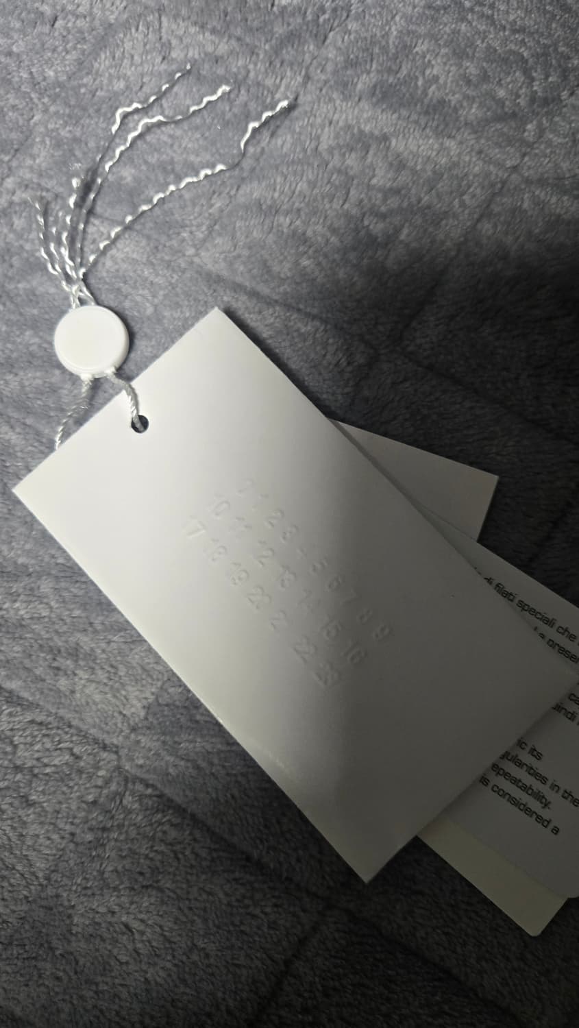 메종 마르지엘라 캐시미어 가디건 네이비xl 상품이미지7