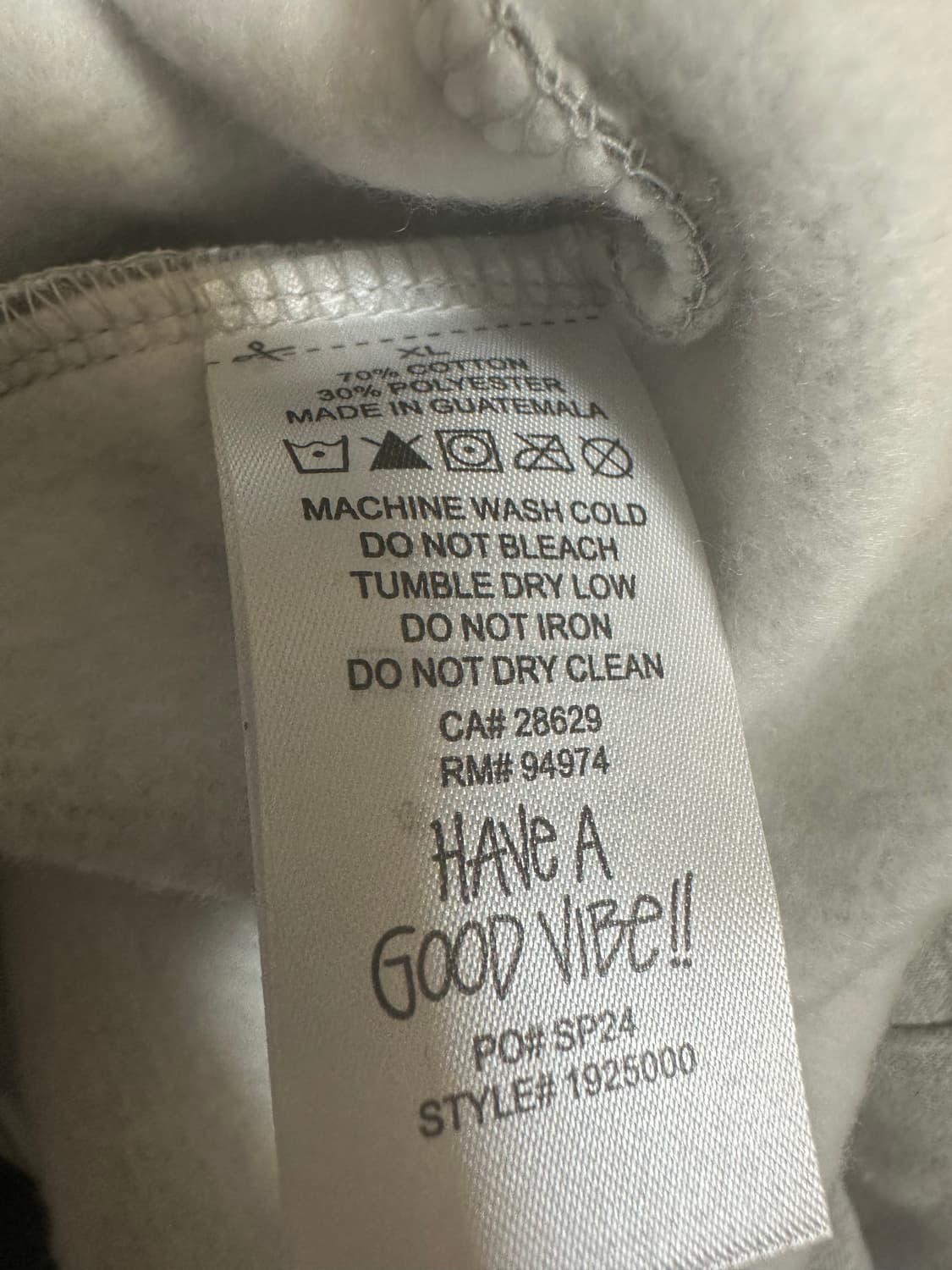 스투시 STUSSY 그레이 기모후드맨투맨 상품이미지8