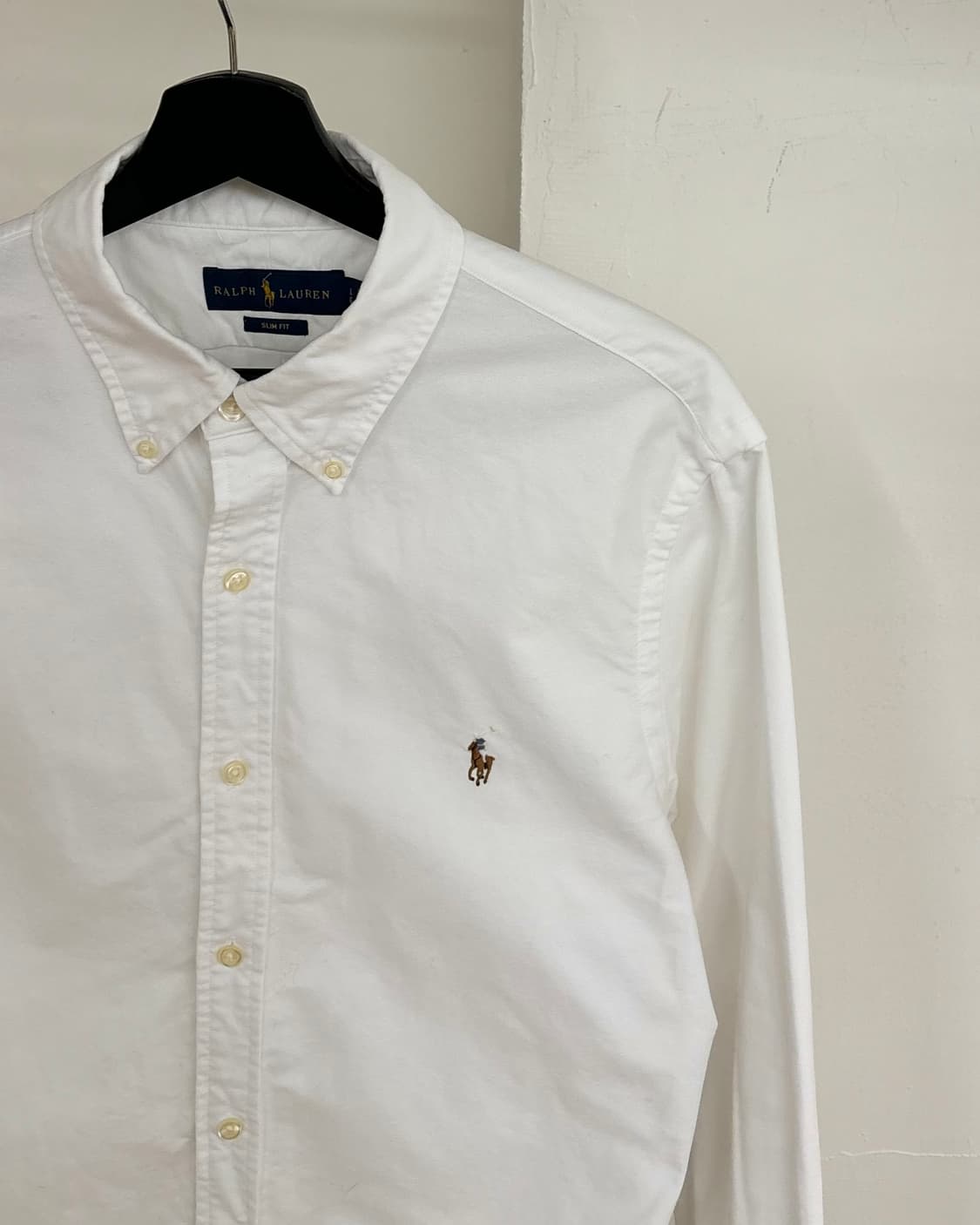 랄프 로렌 화이트 옥스퍼드 셔츠 상품이미지4