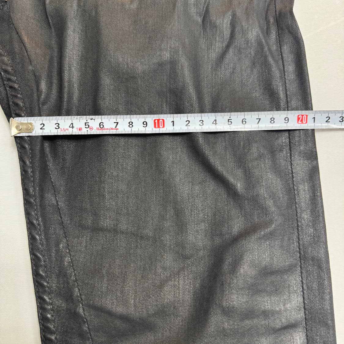 릭오웬스 다크쉐도우 디트로이트 컷 왁스 코팅 진 30 상품이미지6