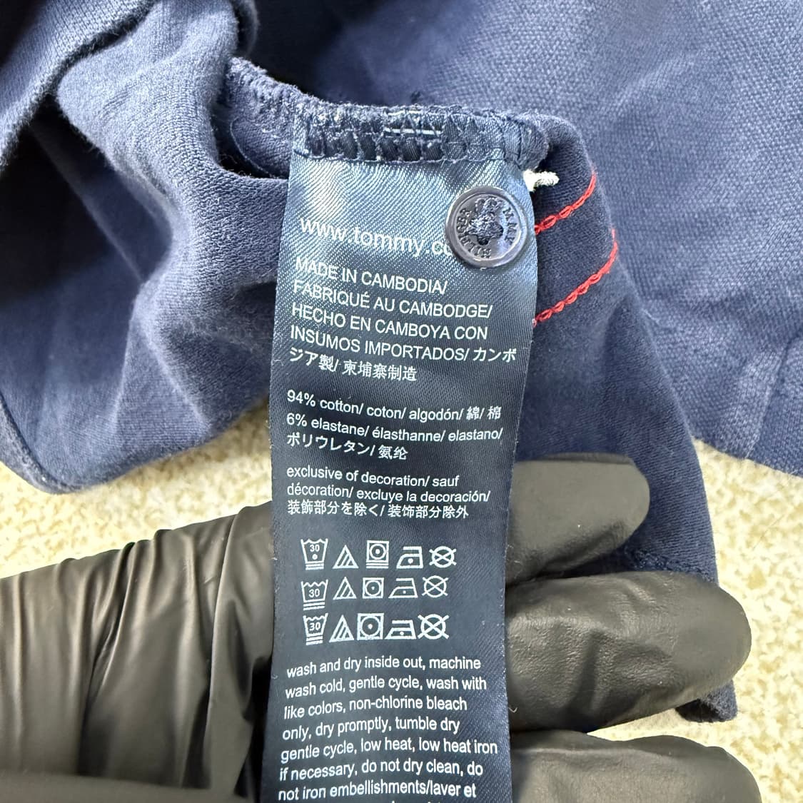 S 타미힐피거 여성 카라 반팔티 0203T 상품이미지4