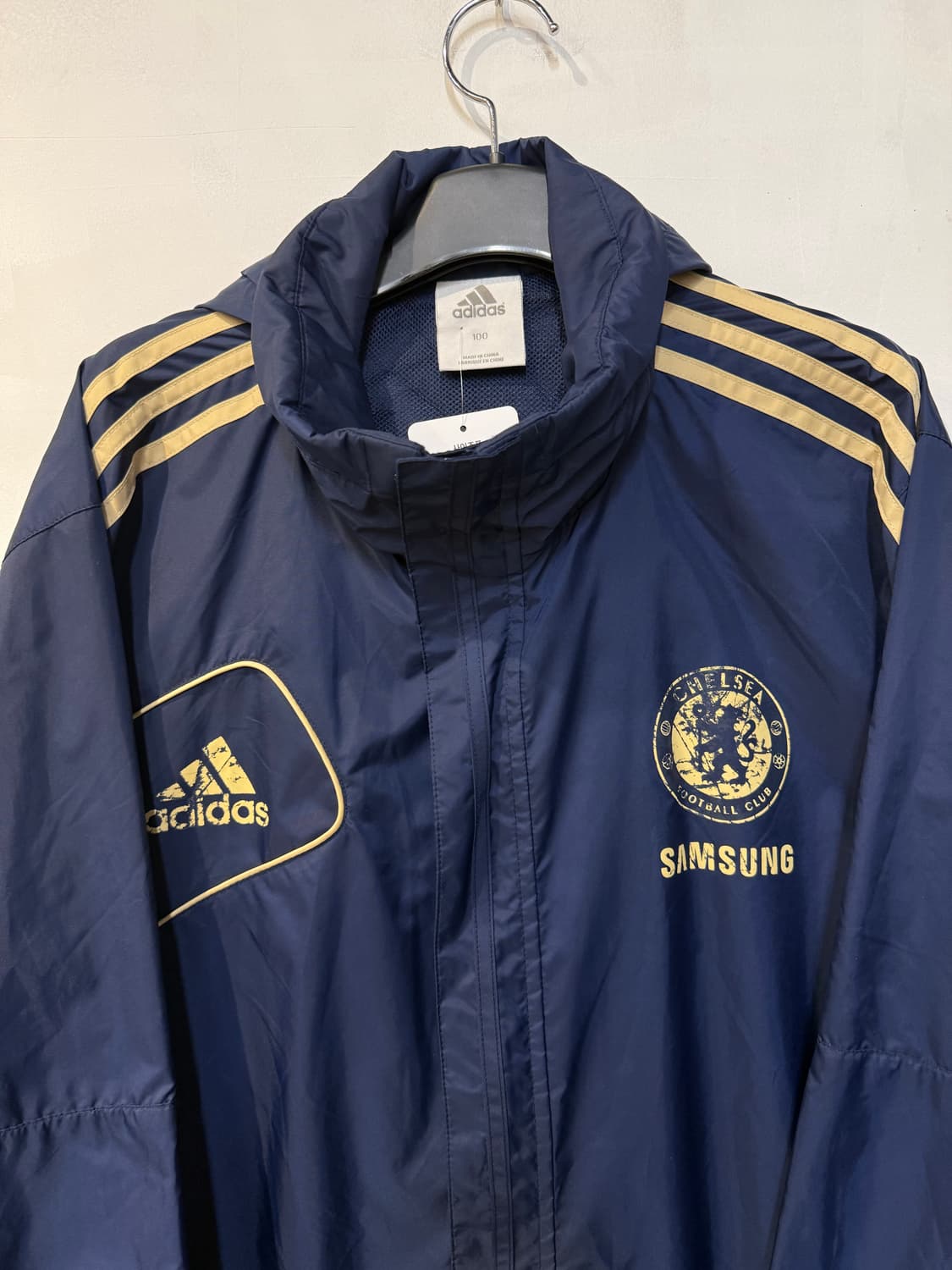 아디다스 첼시 네이비 바람막이 상품이미지2