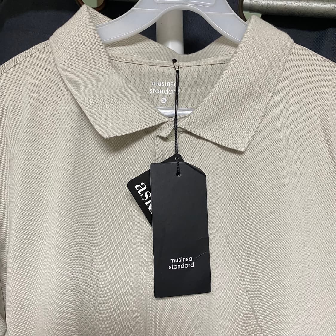 무신사 PK 카라티 머쉬룸 XL 상품이미지2