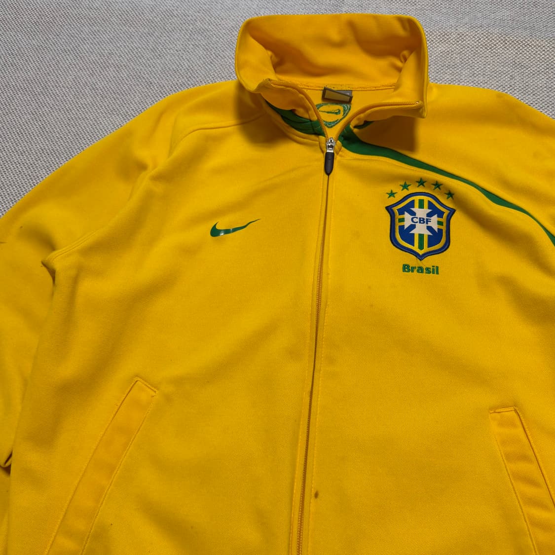 나이키 브라질 국대 트랙탑 상품이미지5