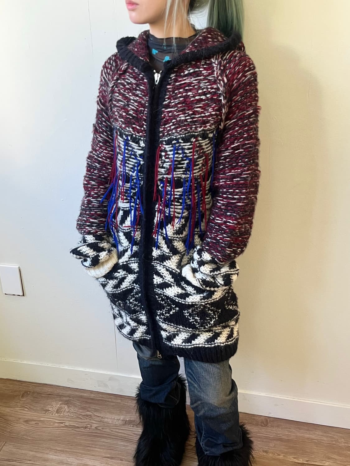 이자벨마랑 X H&M 로브 핸드 후드코트  상품이미지5