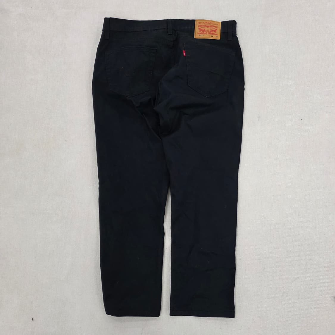 [W34 L32] 리바이스 511 블랙 면바지 1230J 상품이미지3