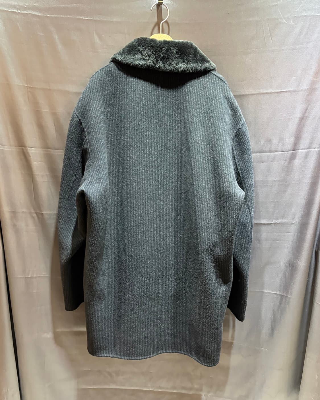 XXL YSL 입생로랑 스트라이프 심볼로고 울 싱글코트 상품이미지4