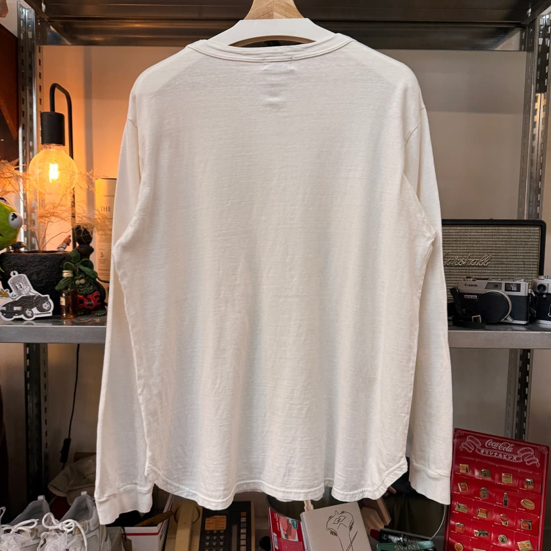 U.M.I MADE IN JAPAN 쉐잎 밑단 디테일 롱슬리브 L 상품이미지4