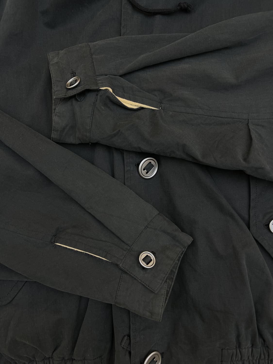 Super Hakka 90s 플리스라인 후드 버튼자켓 상품이미지5