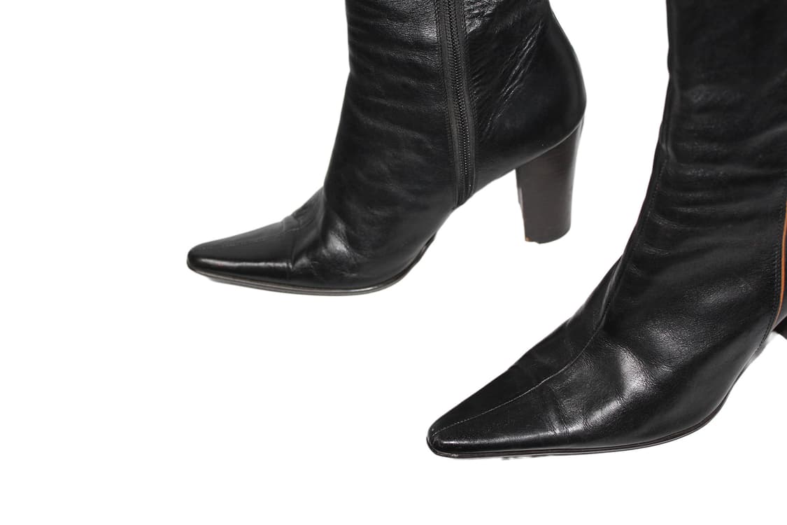 2000s Burberry Blue Label 버버리 스틸레토 부츠 상품이미지2