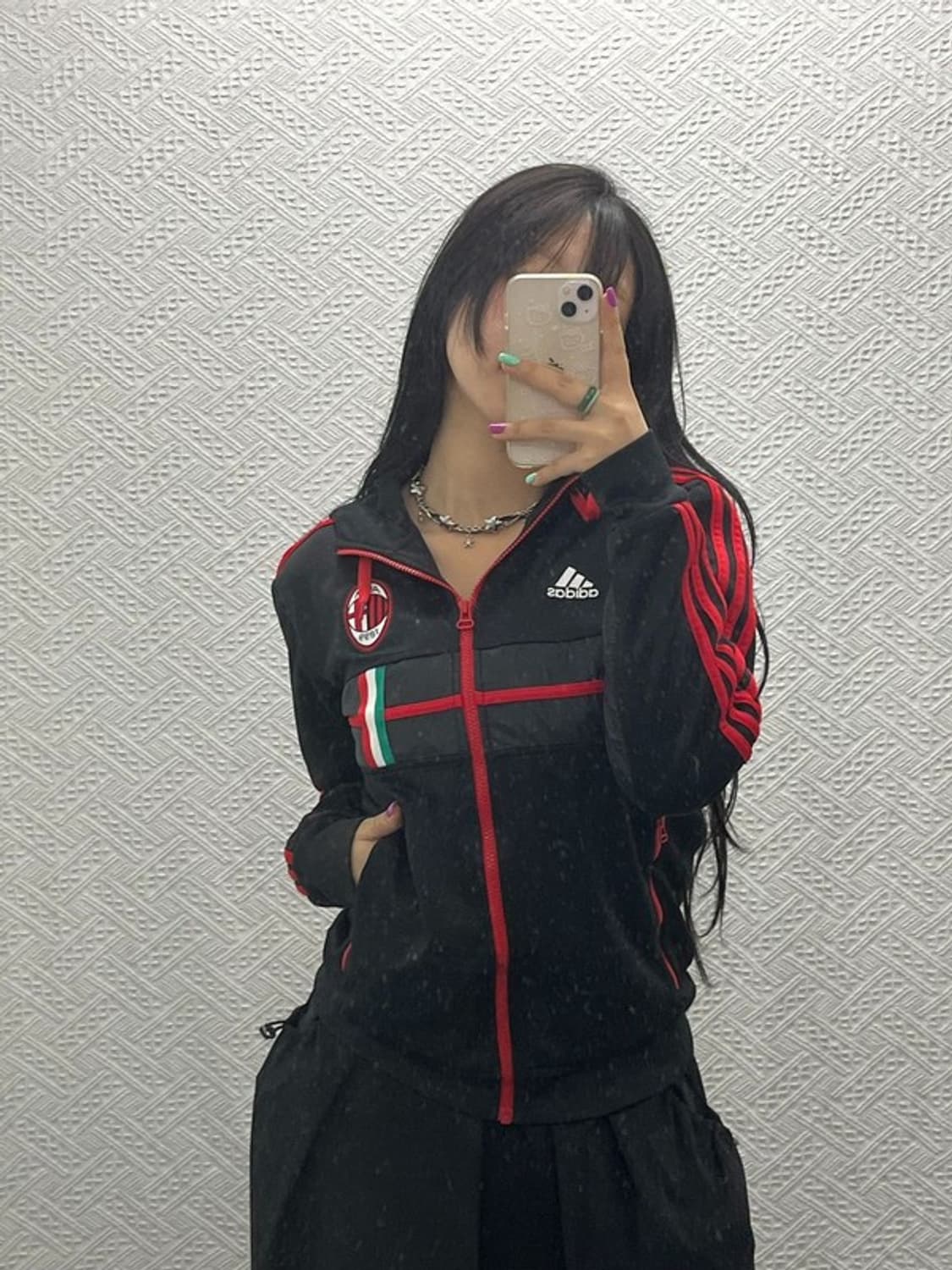 아디다스 ACM AC밀란 축구 트랙탑 져지 집업 90 C06693 상품이미지1